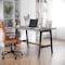 Flash Furniture Redmond 48x30 Conf Tbl w/1in. Thick Dbl Sided Laminate Tbl Top w/PVC and A-Frame Steel Bse, Gry Oak MT-M4830-LTGRY-ABF-GG - alternate 1